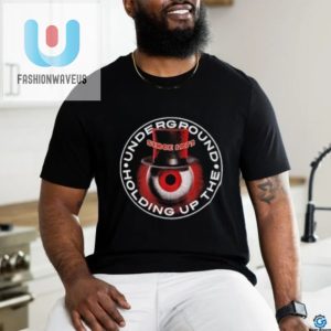 The Residents Red Eyeball Holding Up The Underground Shirt fashionwaveus 1 1