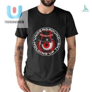 The Residents Red Eyeball Holding Up The Underground Shirt fashionwaveus 1 2