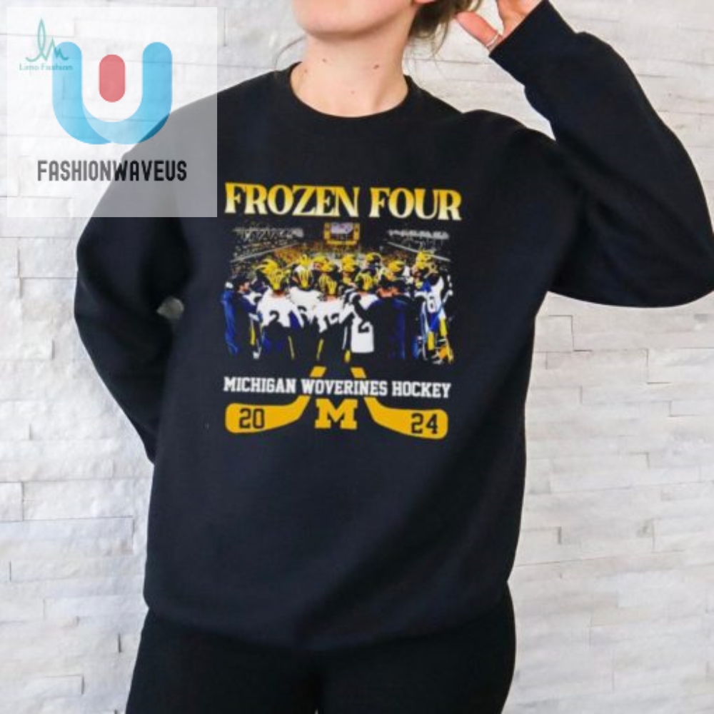 Frozen Four Michigan Wolverines Hockey Team 2024 Shirt 