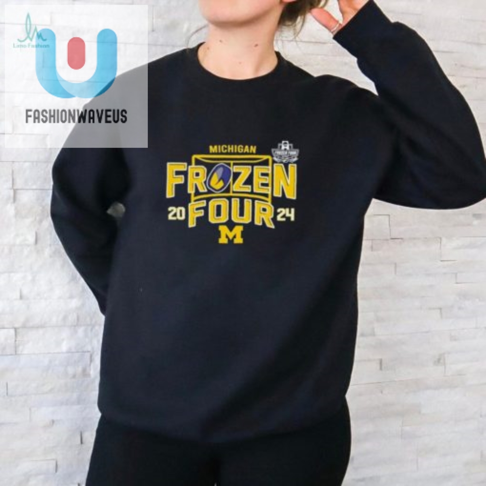 Michigan Wolverines Frozen Four 2024 Shirt 
