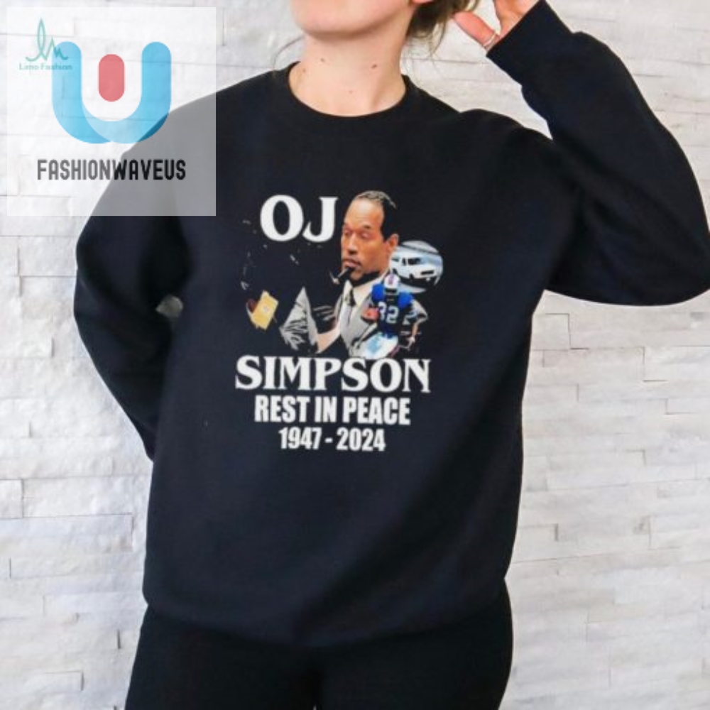 Rip Oj Simpson 1947 2024 T Shirt 