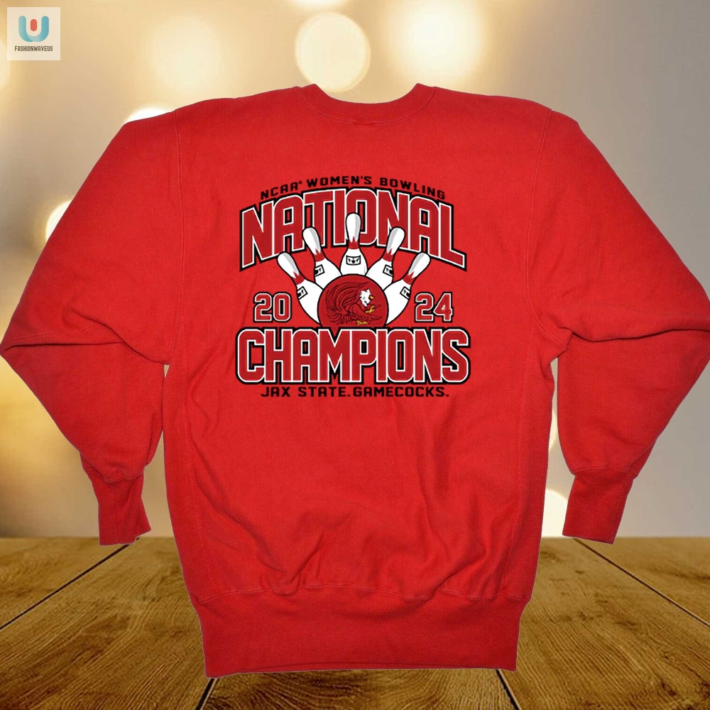 Jacksonville State Gamecocks 2024 Ncaa Bowling National Champions Tshirt 