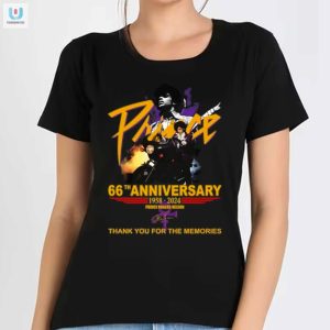 66Th Anniversary 19582024 Prince Rogers Nelson Thank You For The Memories Tshirt fashionwaveus 1 1