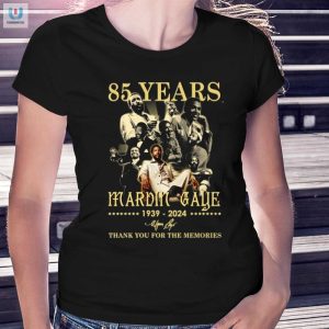 85 Years Marvin Gaye 19392024 Thank You For The Memories Tshirt fashionwaveus 1 1