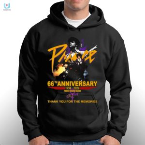 66Th Anniversary 19582024 Prince Rogers Nelson Thank You For The Memories Tshirt fashionwaveus 1 6