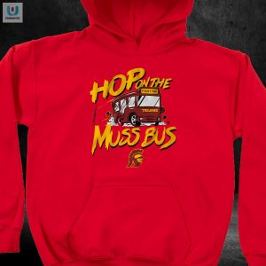 Usc Basketball Hop On The Muss Bus Shirt fashionwaveus 1 2