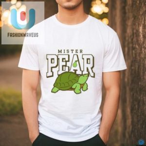 Big Cat Mister Pear Varsity Tee Shirt fashionwaveus 1 2