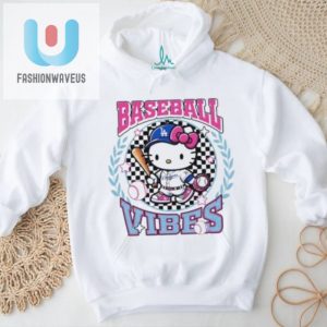 Baseball Vibes Hello Kitty Los Angeles Dodgers Shirt fashionwaveus 1 1