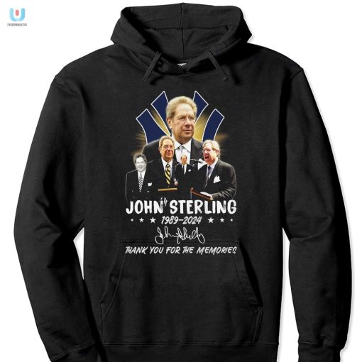 John Sterling 19892024 Thank You For The Memories Tshirt fashionwaveus 1 2