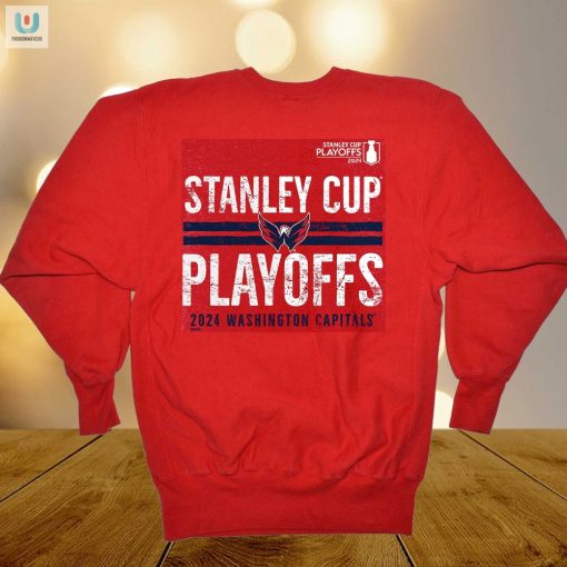 Washington Capitals 2024 Stanley Cup Playoffs Crossbar Triblend Tshirt fashionwaveus 1 1