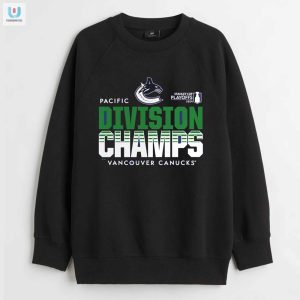 Vancouver Canucks 2024 Pacific Division Champions Tshirt fashionwaveus 1 3