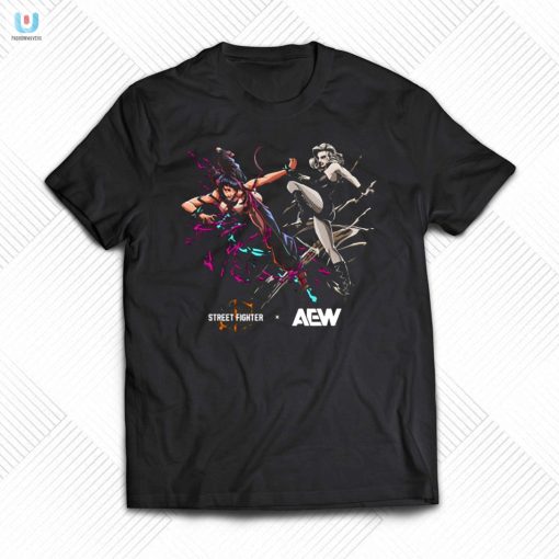 Toni Storm Vs Juri Street Fighter 6 Series Shirt fashionwaveus 1