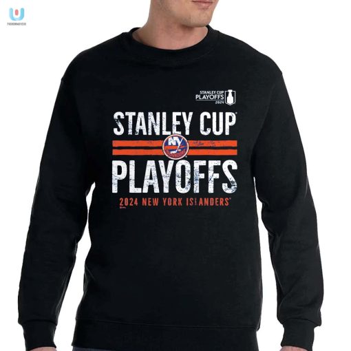 New York Islanders 2024 Stanley Cup Playoffs Crossbar Triblend Tshirt fashionwaveus 1 7