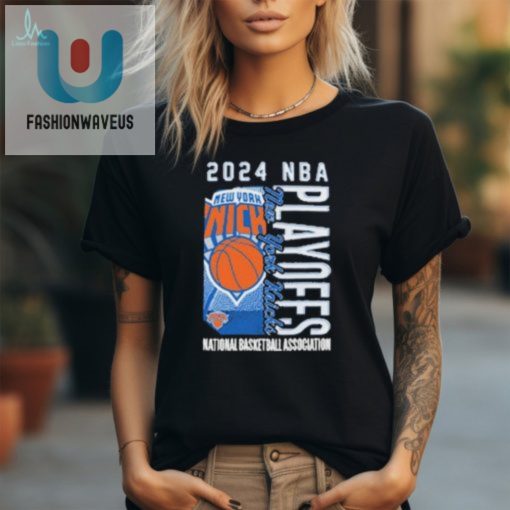 Official New Era Knicks 2024 Playoff National Basketball Association T Shirt fashionwaveus 1 1
