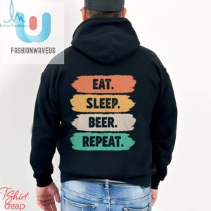 80S Retro Eat Sleep Beer Repeat Shirt fashionwaveus 1 3