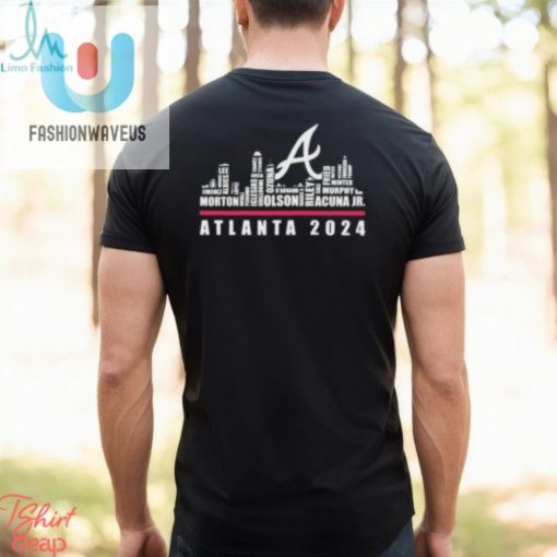 Official Atlanta Braves Skyline Players Name Atlanta 2024 Shirt fashionwaveus 1