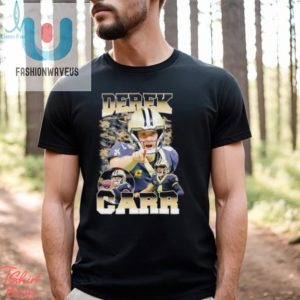 Derek Carr 4 New Orleans Saints Football Graphic Shirt fashionwaveus 1 1