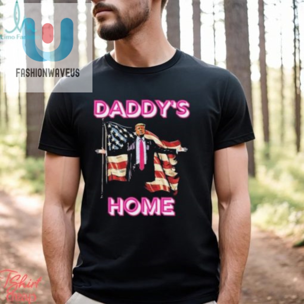 Official Daddys Home Trump American Flag Shirt 