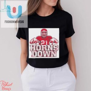 Horns Down Arkansas Razorbacks Football Shirt fashionwaveus 1 2