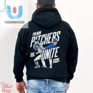 Phenom Pitchers Unite Shohei Ohtani And Yoshinobu Yamamoto Shirt fashionwaveus 1 3