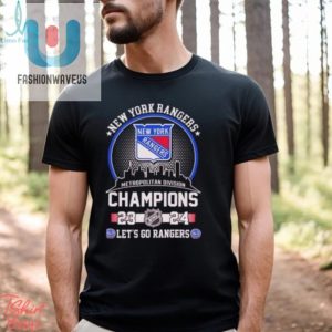 New York Rangers Metropolitan Division Champions 2024 Lets Go Rangers Shirt fashionwaveus 1 1