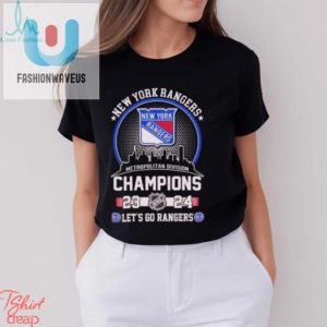 New York Rangers Metropolitan Division Champions 2024 Lets Go Rangers Shirt fashionwaveus 1 2