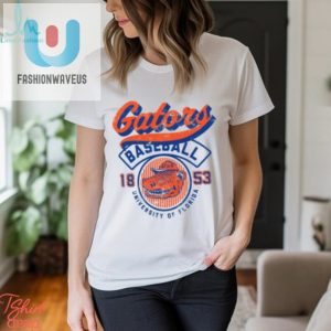 Image One Mens Florida Gators Ivory Baseball Logo T Shirt fashionwaveus 1 3