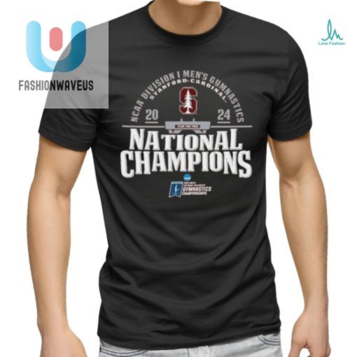Stanford Cardinal 2024 Ncaa Mens Gymnastics National Champions T Shirt fashionwaveus 1