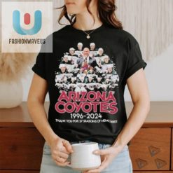 Arizona Coyotes 1996 2024 Thank You For 27 Seasons Of Memories T Shirt fashionwaveus 1 3
