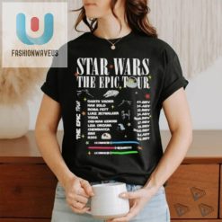 Star Wars The Epic Tour Two Side Logo Shirt fashionwaveus 1 3