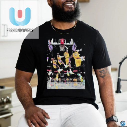 Lebron Puts On The Finishing Touches In Memphis Nba 2024 Shirt fashionwaveus 1