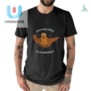 Bear Please Stop Talking I M Overstimulated Tee Shirt fashionwaveus 1 2