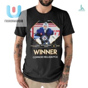 Connor Hellebuyck Winner William M.Jennings Trophy Awards Regular Season 2024 For Winnipeg Jets Nhl Shirt fashionwaveus 1 2