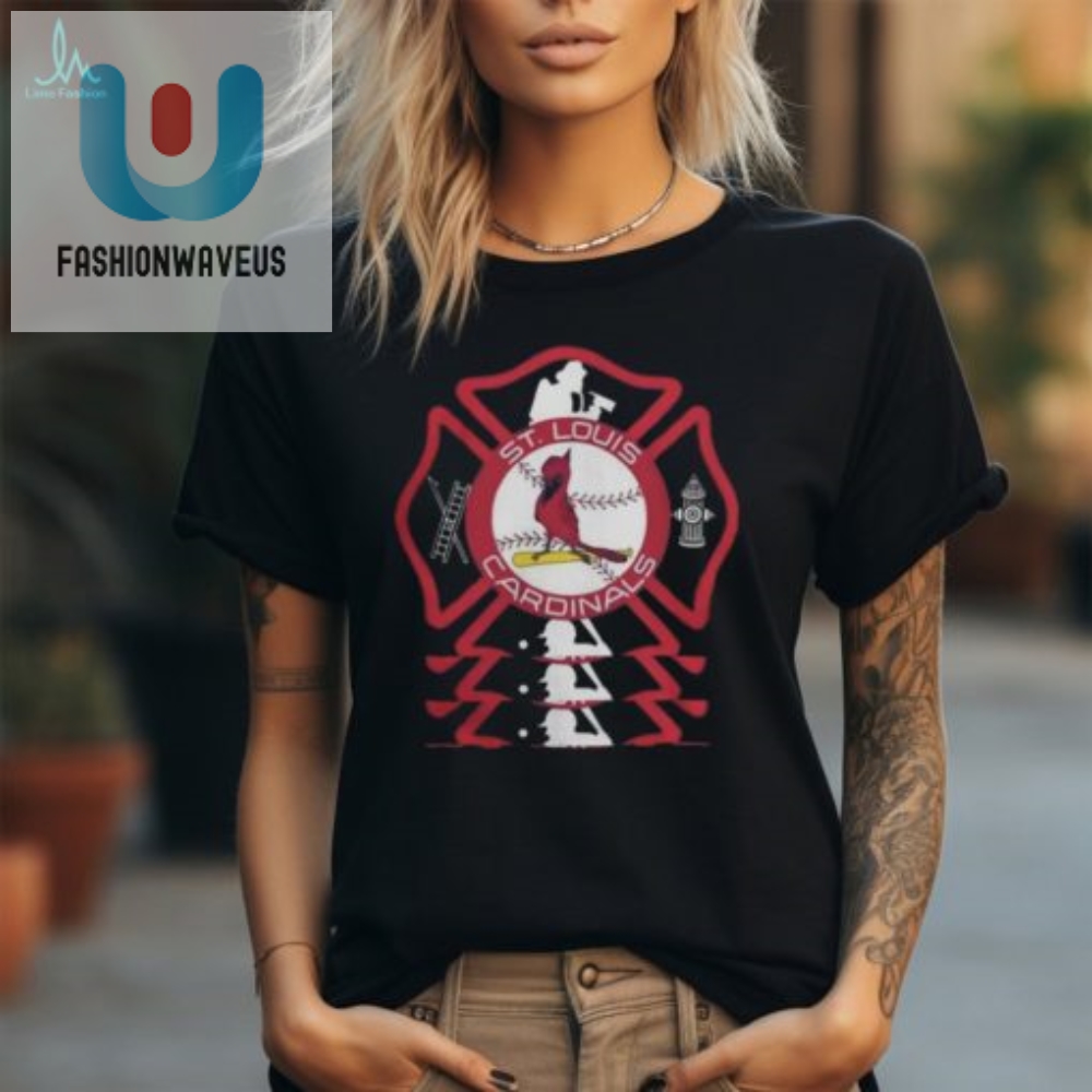 This Firefighter Loves St. Louis Cardinals T Shirt 