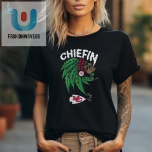 Kansas City Chiefs Super Bowl Champions Chiefin Weed Smoking Indian T Shirt fashionwaveus 1 1