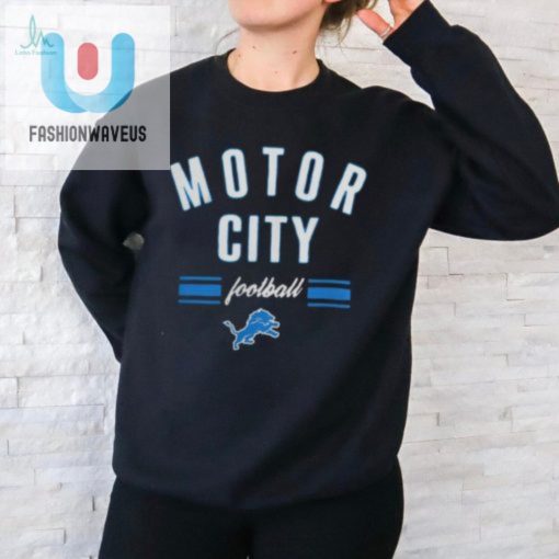 Detroit Lions Motor City Football T Shirt fashionwaveus 1