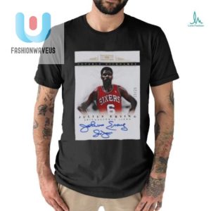 Julius Erving Philadelphia 76Ers Autographed 2012 13 Panini National Treasures Notable Nicknames Signatures Shirt fashionwaveus 1 2