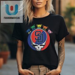 The Grateful Dead Mixed San Diego Padres T Shirt fashionwaveus 1 1