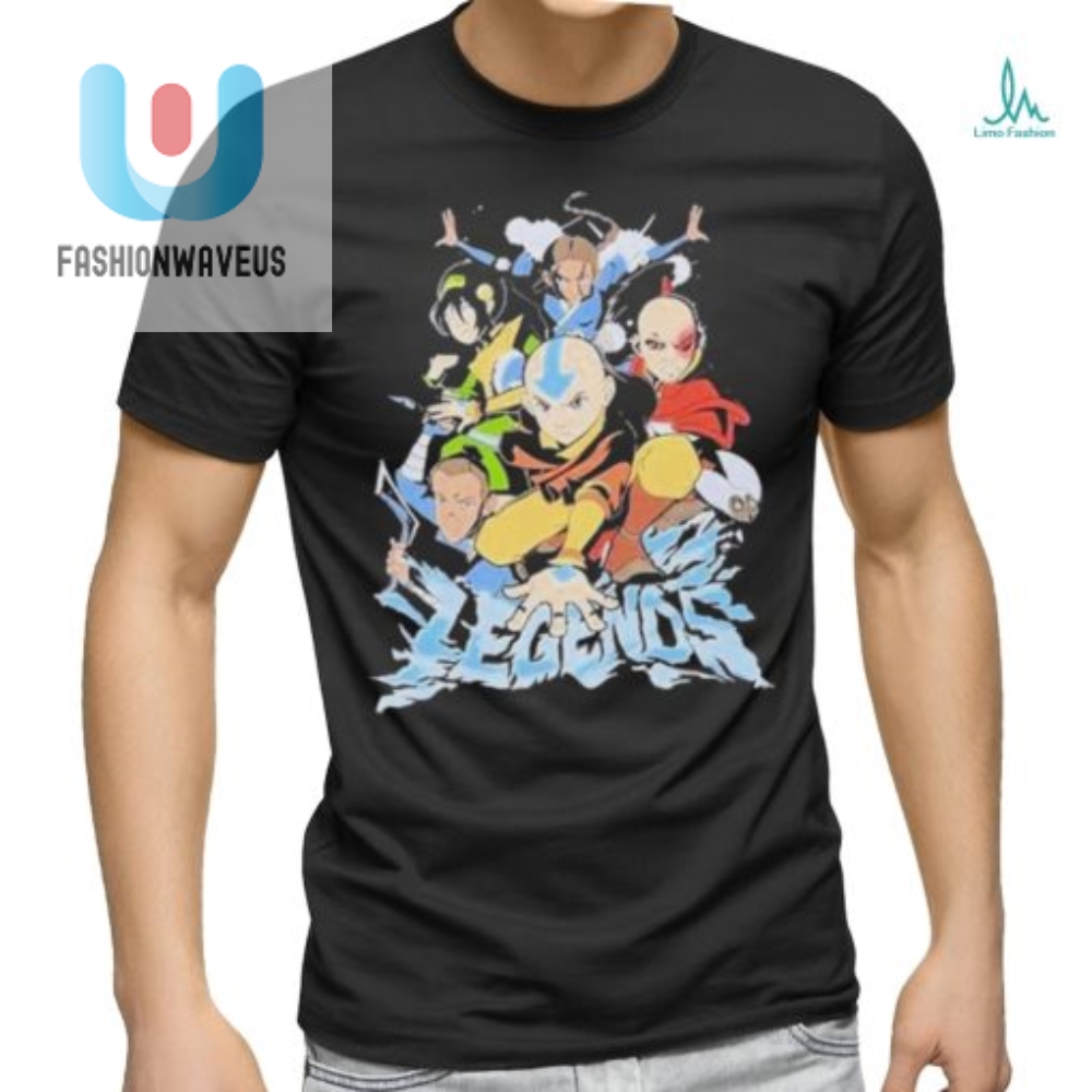 Avatar The Last Airbender Group Portrait Youth Shirt 