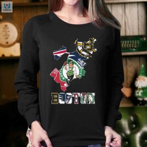 Boston Celtics Boston Bruins Red Sox New England Patriots Proud Of Boston Tshirt fashionwaveus 1 3
