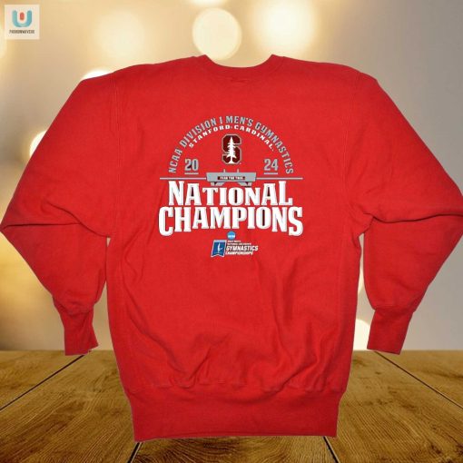 Stanford Cardinal 2024 Ncaa Mens Gymnastics National Champions Tshirt fashionwaveus 1 5