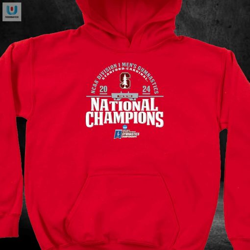 Stanford Cardinal 2024 Ncaa Mens Gymnastics National Champions Tshirt fashionwaveus 1 6
