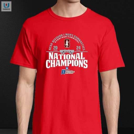 Stanford Cardinal 2024 Ncaa Mens Gymnastics National Champions Tshirt fashionwaveus 1 7