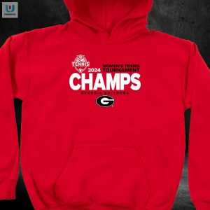 Georgia Bulldogs 2024 Sec Womens Tennis Champions Locker Room Tshirt fashionwaveus 1 2