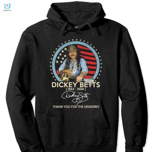 Dickey Betts 19432024 Signature Thank You For The Memories Tshirt fashionwaveus 1 2