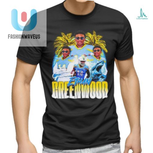 Ethan Greenwood Long Island University Sharks Graphics Shirt fashionwaveus 1