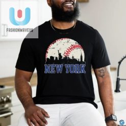 New York Retro Baseball Lover Met At Game Day Shirt fashionwaveus 1 1