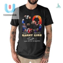 60 Years Of 1955 2024 Barry Gibb Thank You For The Memories T Shirt fashionwaveus 1 2