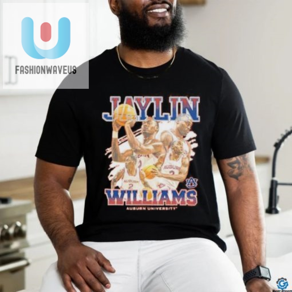 Jaylin Williams Auburn Tigers Men_S Basketball Caricature Shirt 