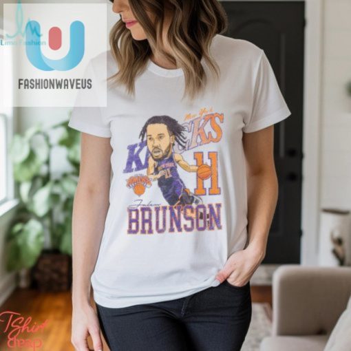 New York Knicks Jalen Brunson Caricature T Shirt fashionwaveus 1